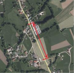 obvestilo o zapori javnih cest